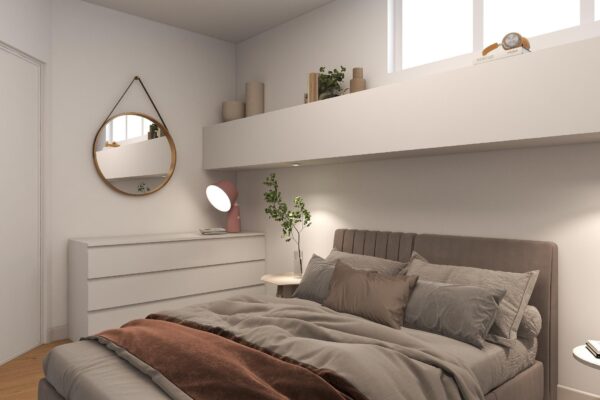 Riqualificazione edilizia |Milano  |Via Capecelatro | Semiinterrato rinnovato con accesso indipendente