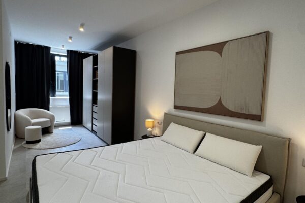 operazione immobiliare | zona notte | camera da letto moderna con angolo guardaroba | milano | pordoi