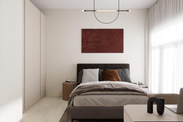 Camera da letto e armadiatura